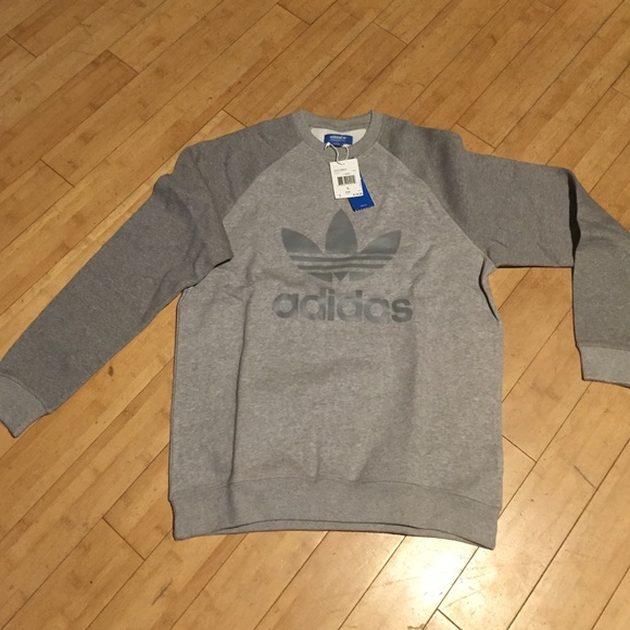 NWT Adidas Trefoil Crew Sweatshirt