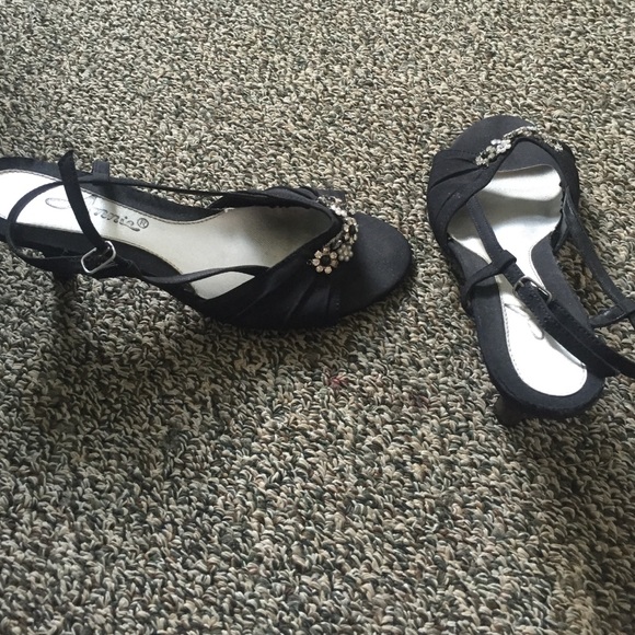 Black heels