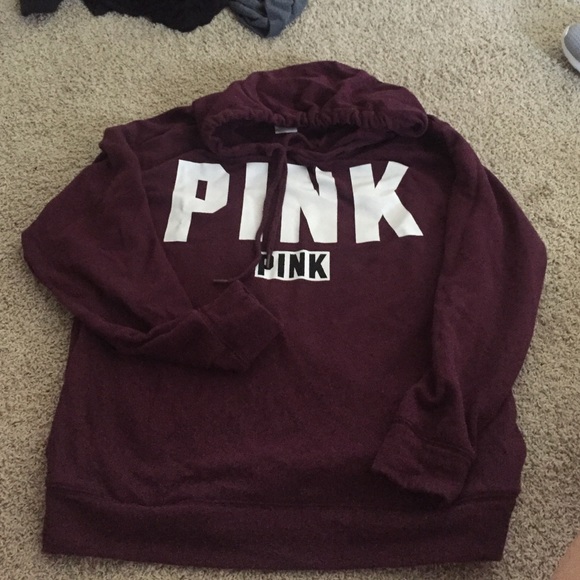 pink hoodie