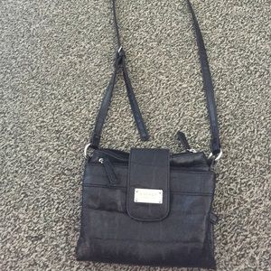 Nine West snake skin cross body