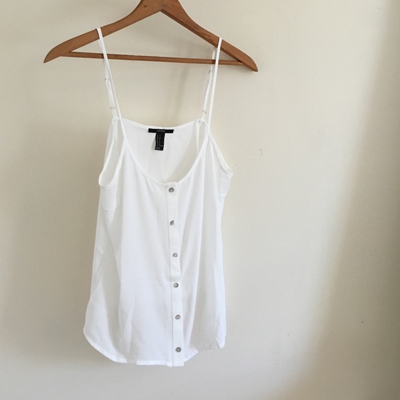 Sheer button up tank