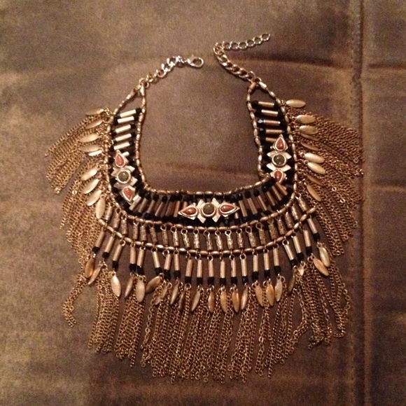 Free People Jewelry - FreePeople fringe choker