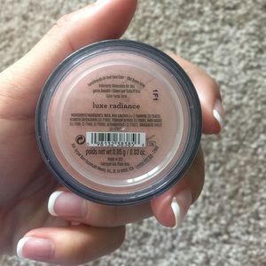 "Luxe Radiance" bareMinerals all-over face color!