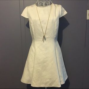 White Fit & Flare Dress.