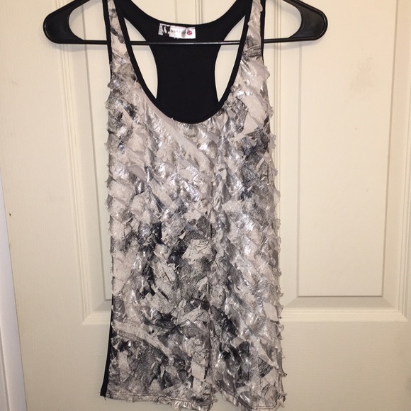 Body Central shimmery/dressy top