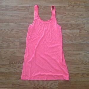 Pink workout tank top