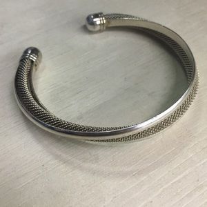 Tiffany and Co mesh adjustable bangle