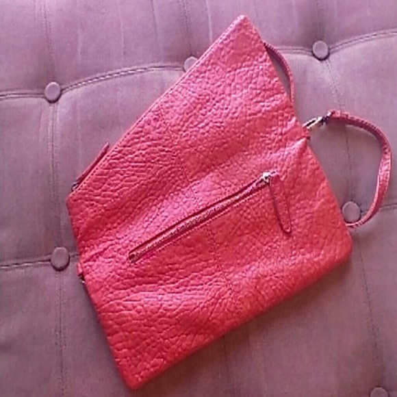 URBAN EXPRESSIONS CROSSBODY BAG ORANGE STUDDED - Picture 3 of 4