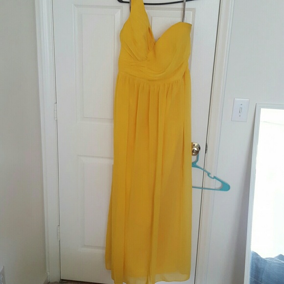 Floor length evening gown.