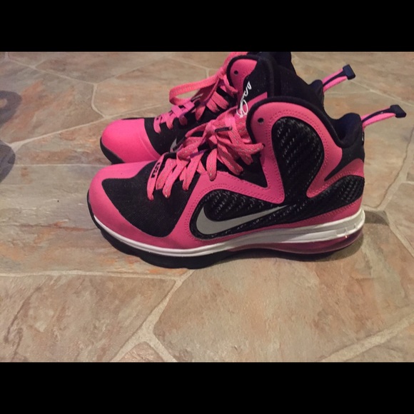 lebron 9 laser pink
