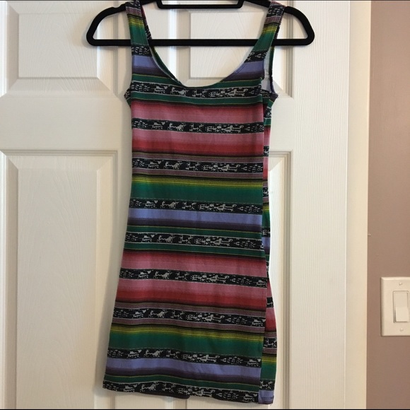 Xhilaration Aztec print mini dress - Picture 1 of 2