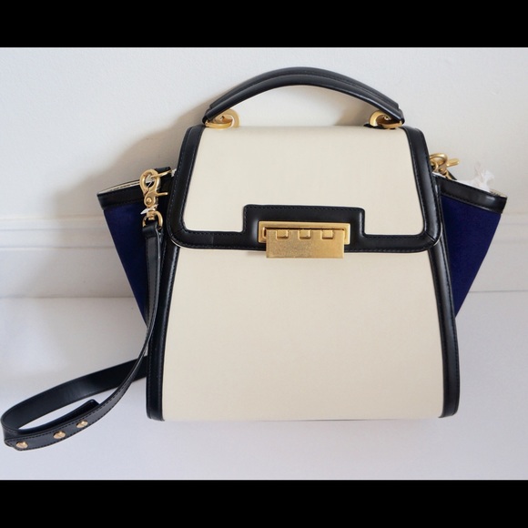 NWT Zac Posen Eartha Medium Satchel/Crossbody Bag