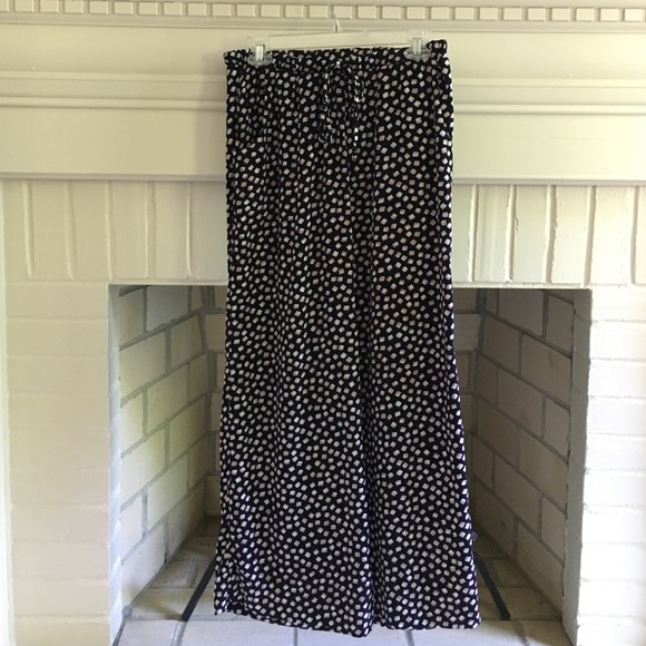 Bobeau Wide Leg Palazzo Pants