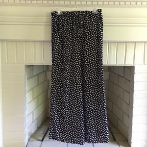 Bobeau Wide Leg Palazzo Pants