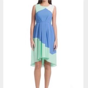 Shoshanna Size 4 Crepe Georgette high lo dress
