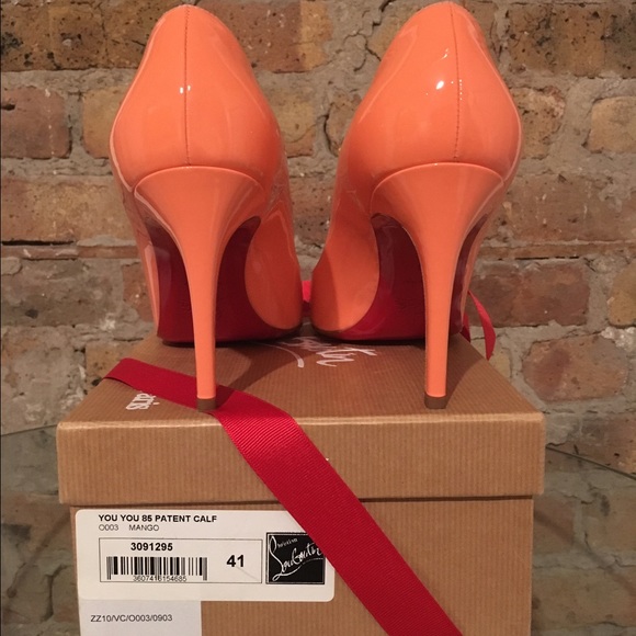 Christian Louboutin Color: Mango
