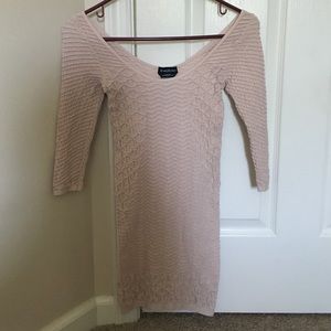 bebe bodycon dress