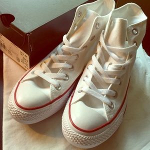 White High Top Converse