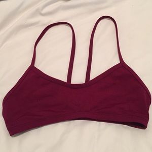 Maroon jolyn top