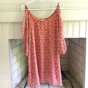 Summer Cold Shoulder Dress