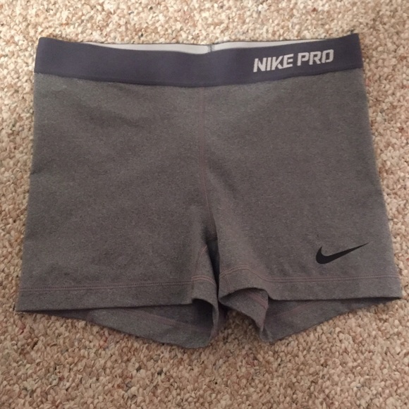 Nike Pants - gray Nike pro shorts!