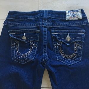 True Religion Rhinestone Jeans