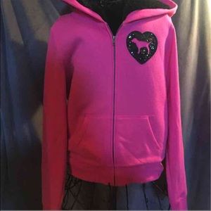 VS fuzzy inside jacket