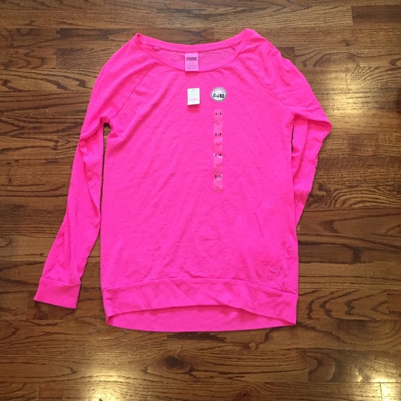 Pink long sleeve shirt