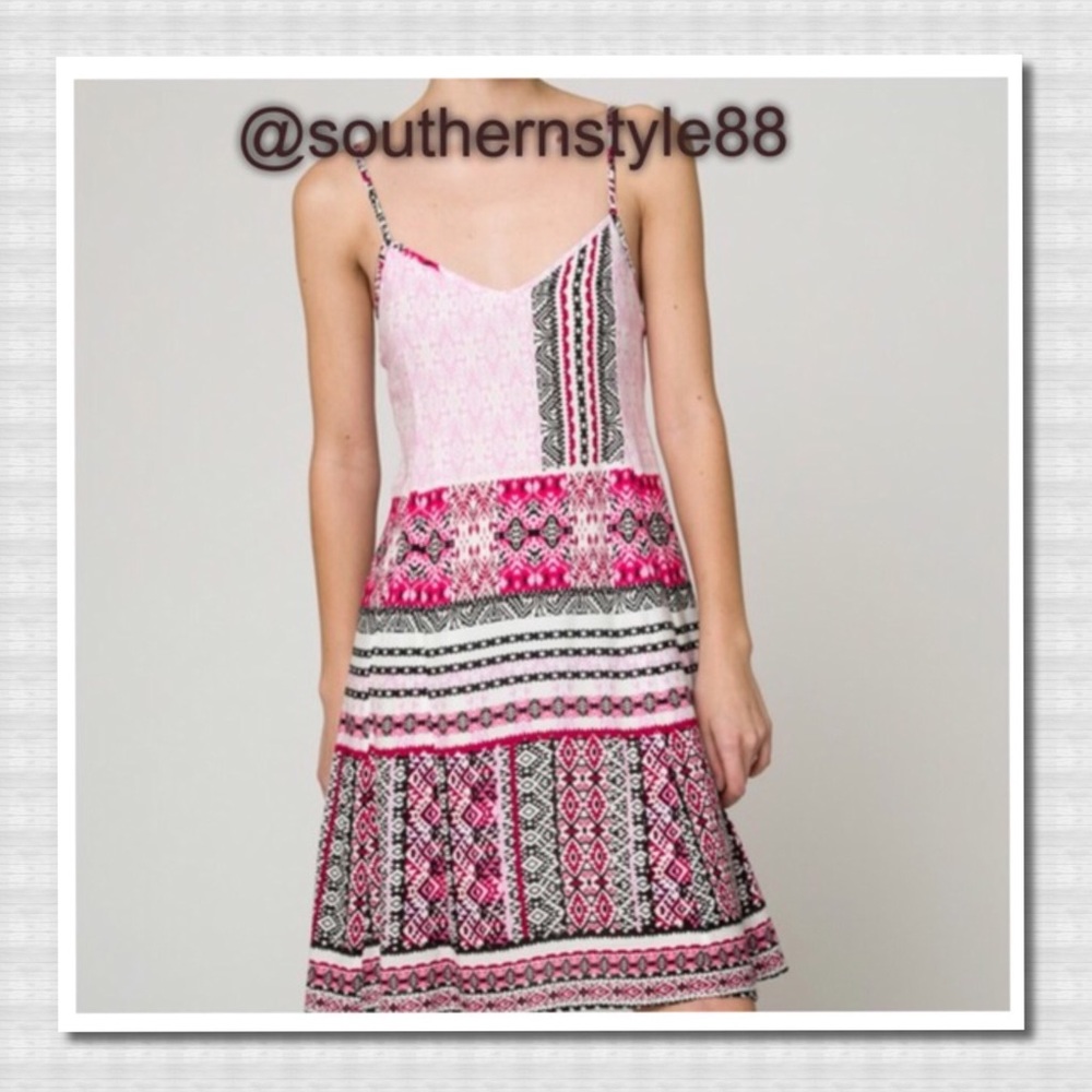 Pink Strappy Dress BNWT