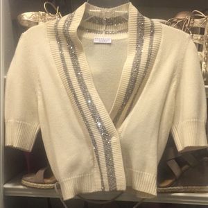 Brunello Cucinelli cashmere cropped sweater