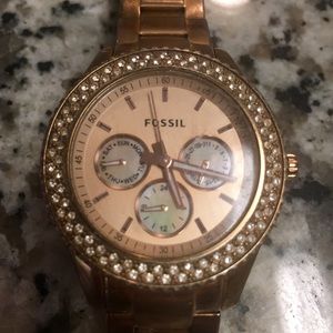 Fossil Watch Rose Gold