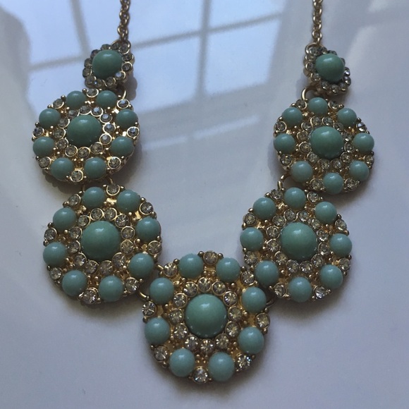 Sky Blue Statement Necklace