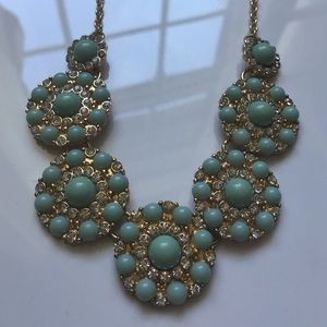 Sky Blue Statement Necklace