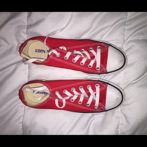 Red converse