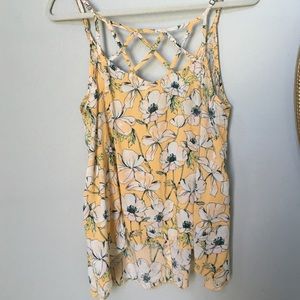 O'Neill Floral Cage Front Tank
