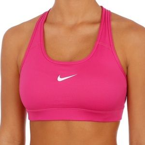 Hot Pink nike sports bra