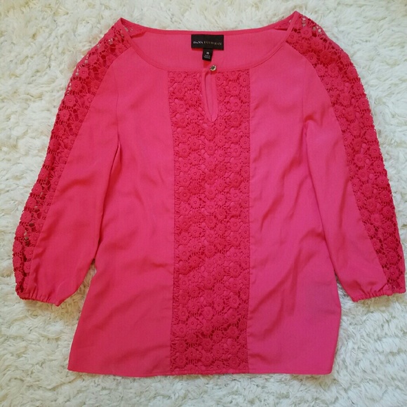 Long sleeve coral top