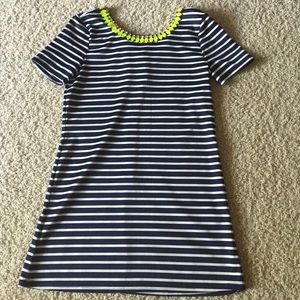 Striped Shift Dress