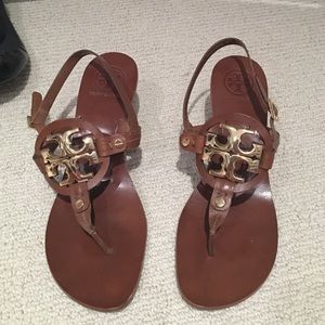 Tory birch kitten heel sandals