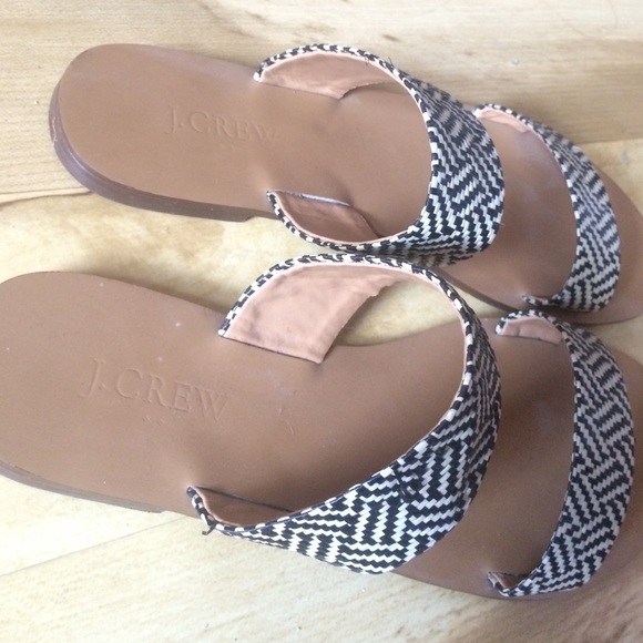 J. Crew Shoes - Jcrew slip on sandals J. Crew Shoes - Jcrew slip on sandals