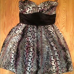 Betsey Johnson animal print dress
