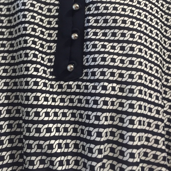 Banan republic blue tie waist dress - Picture 2 of 2