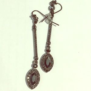 Black Drop Earrings