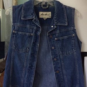 Eddie Bauer Jean Vest