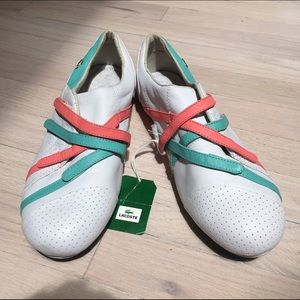 Lacoste slip on sneakers sz 9.5 never worn
