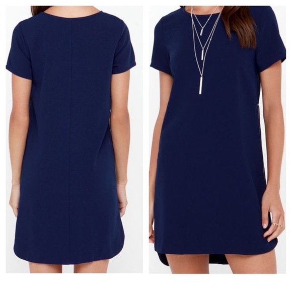 🎉 NAVY BLUE DRESS🎉 - Picture 2 of 3