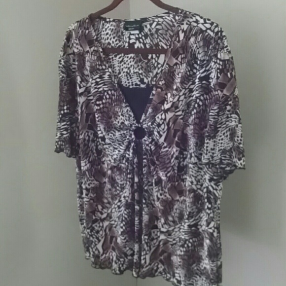 Plus sized tunic