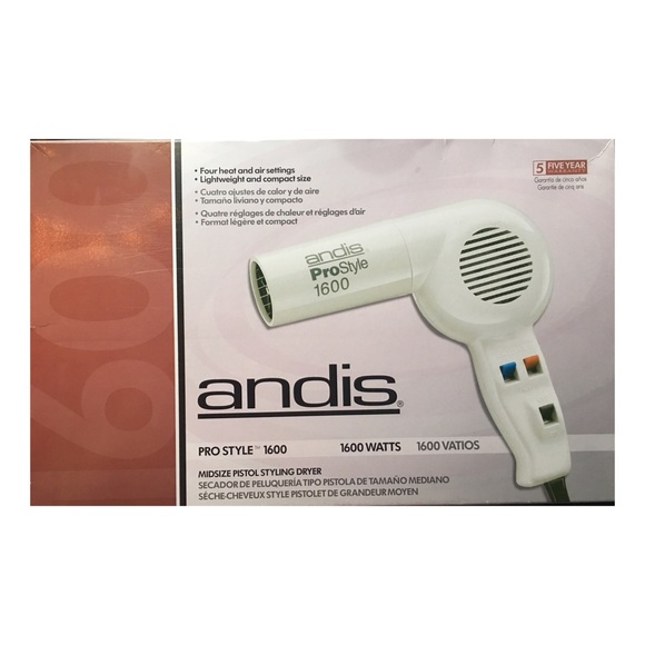 Andis pro style 1600 styling dryer.