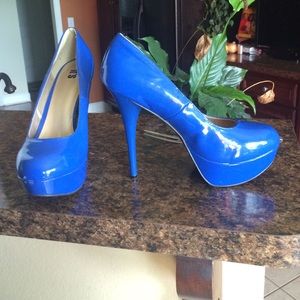 Blue heels