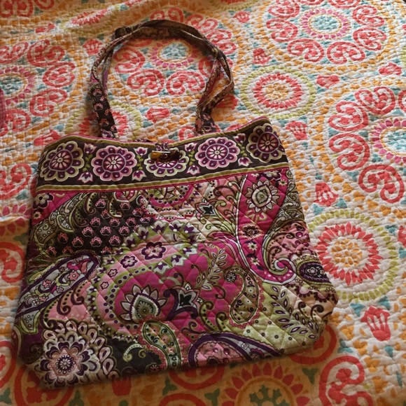 Vera Bradley "Vera bag" reversible bag